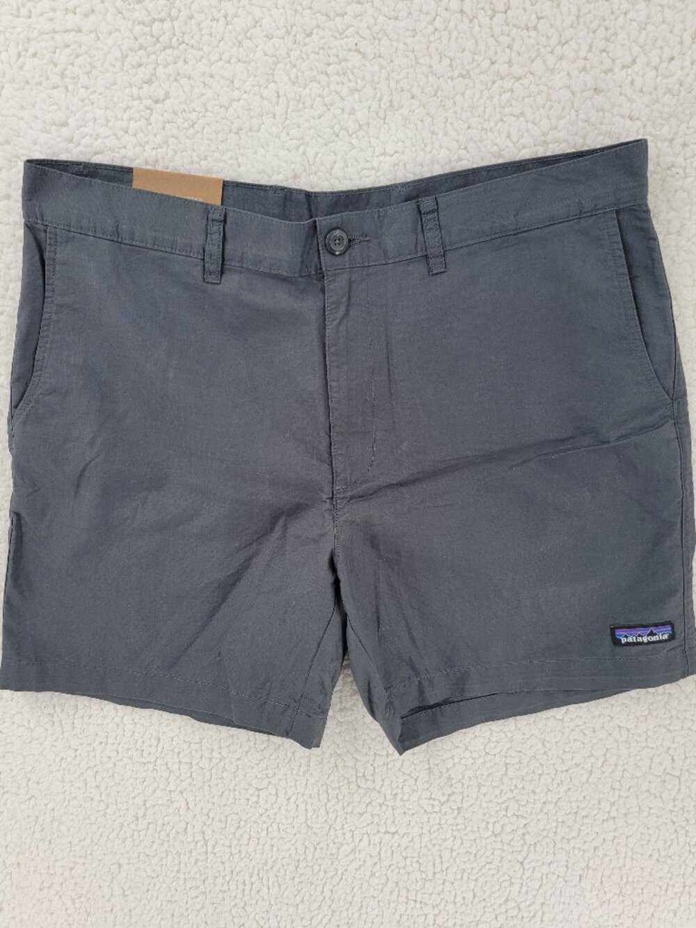 Patagonia Men's Lightweight All-Wear Hemp Shorts Forge Grey Waist 35 / 6" Inseam